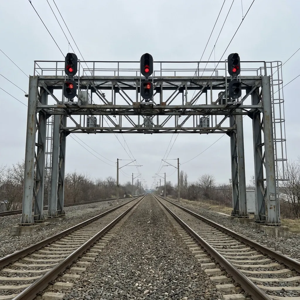 Complex signal gantry